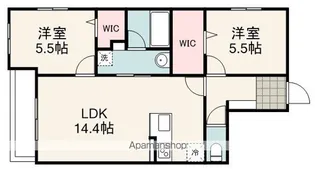 (仮)リバブル富士見台【1階】の間取り