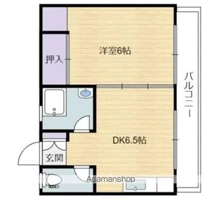 ベルクレスト本郷【302号室】の間取り