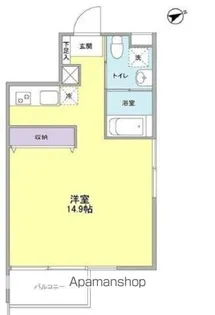 VERDE PATIO【4階】の間取り