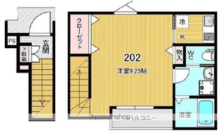 LUANA LINK【2階】の間取り