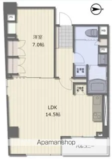 プロスペクト日本橋本町【13階】の間取り