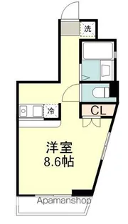 サンシティ北四番丁【207号室】の間取り