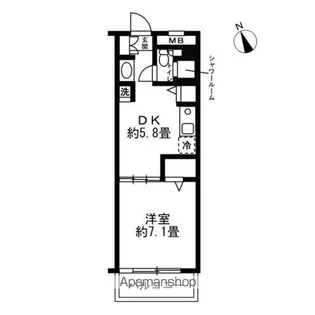 ソサエティ桜新町【3階】の間取り