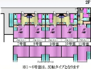 WILL GRANO岩槻【203号室】の間取り