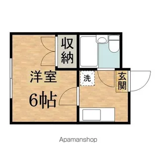 一刻館【102号室】の間取り