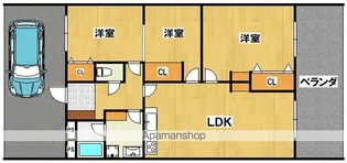 杉本コーポ【106号室】の間取り