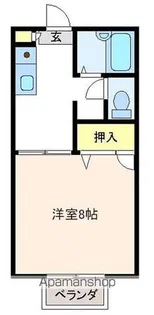 ファイブツリータウン大内【2階】の間取り