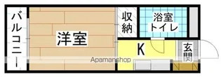 レジデンス馬借【3階】の間取り