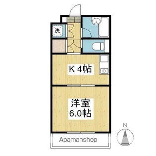 パステルハイツ【3階】の間取り