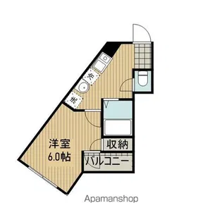 レ・スタ八柱【305号室】の間取り