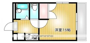 1Kの間取り画像