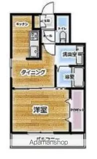 ジュネスフォーシーズン【301号室】の間取り