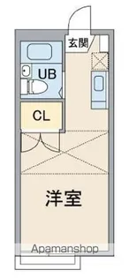 KSHKアパートメント【1階】の間取り