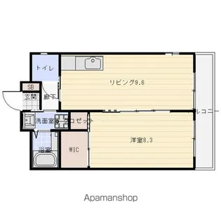 プレザント吹上【2階】の間取り