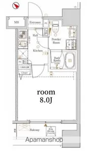 LOG文京SENDAGI【5階】の間取り