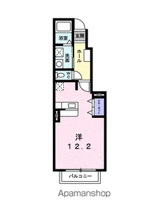 サニーパレスⅠ【1階】の間取り