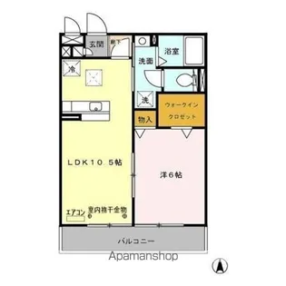 サニーガーデン【1階】の間取り