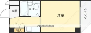 シェルプール弐番館【2階】の間取り