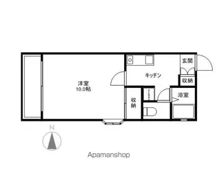 長野県長野市大字高田【アパート】の間取り