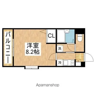 コンフォール加茂【3階】の間取り