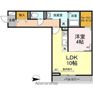 東京都杉並区井草3丁目【マンション】の間取り