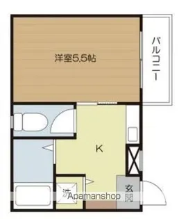 アイリス荻窪【1階】の間取り