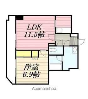 シェイクスピア宮の沢【8階】の間取り