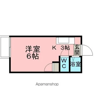 アネックスB【205号室】の間取り