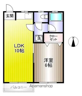神奈川県川崎市宮前区有馬5丁目【マンション】の間取り