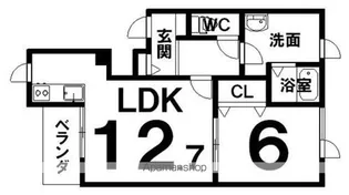プラナス320【102号室】の間取り