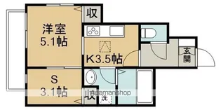 ARROZ Ⅰ【1階】の間取り