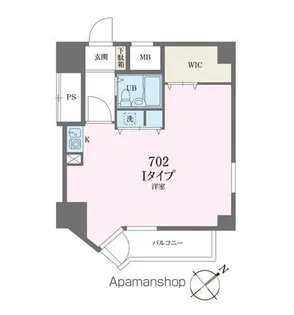 ベルトピア新松戸第2【7階】の間取り