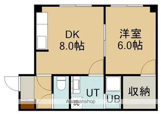 ピアコート21【305号室】の間取り