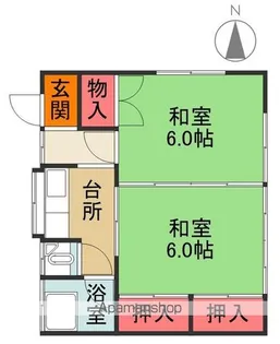 いずみ荘2【3号室】の間取り