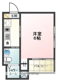 GLANZ東大井WEST【2階】の間取り