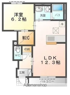 カリーノミラドール(CARINOMIRADOR)【1階】の間取り