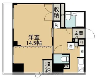 リバーサイドカマタ【502号室】の間取り
