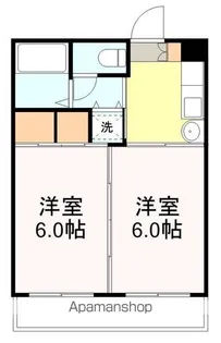 アルデール宮町【5階】の間取り