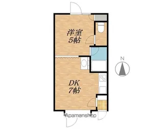 コーポサチ【2階】の間取り