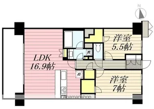 ROYALPARKS船橋【7階】の間取り