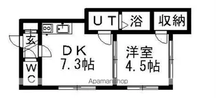 ジュピターⅡ【3階】の間取り