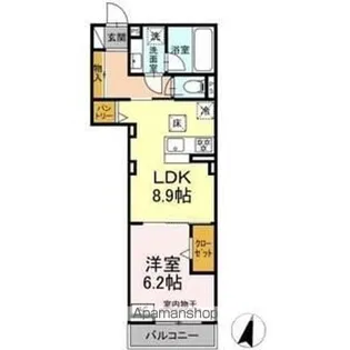 Unora【1階】の間取り