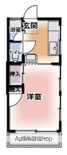 サンハイツ白梅【1階】の間取り