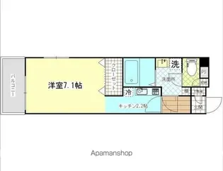 モデラート追浜【307号室】の間取り