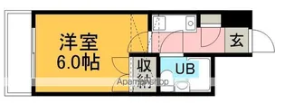 キャトルセゾン清新【3階】の間取り
