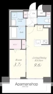 SAKURA天神【4階】の間取り