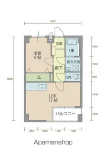 ウィステリア櫻小路【103号室】の間取り