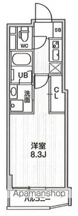 四谷坂町レジデンス【4階】の間取り