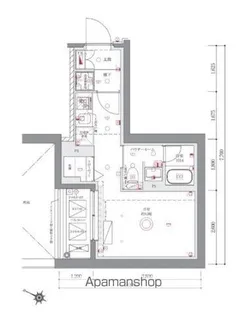 1Rの間取り画像