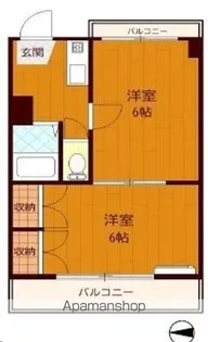 東京都練馬区早宮2丁目【マンション】の間取り